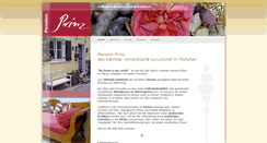 Desktop Screenshot of pensionprinz.de